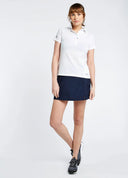 Martinique Women's Short-sleeved Polo, hvid