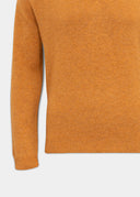 Streetly pullover, gazelle, v-hals classic fit, herre, lammeuld