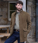 Dunkeld Leather Coat fritidsjakke, kraftig bøffellæder