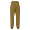 Leighton Men’s Derby Tweed Suit Trousers, lys salvie