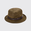 Macreddin oilskin bøllehat, oliven grøn