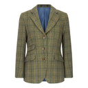 Mayland ladies hacking jacket, derby tweed, navy stripe