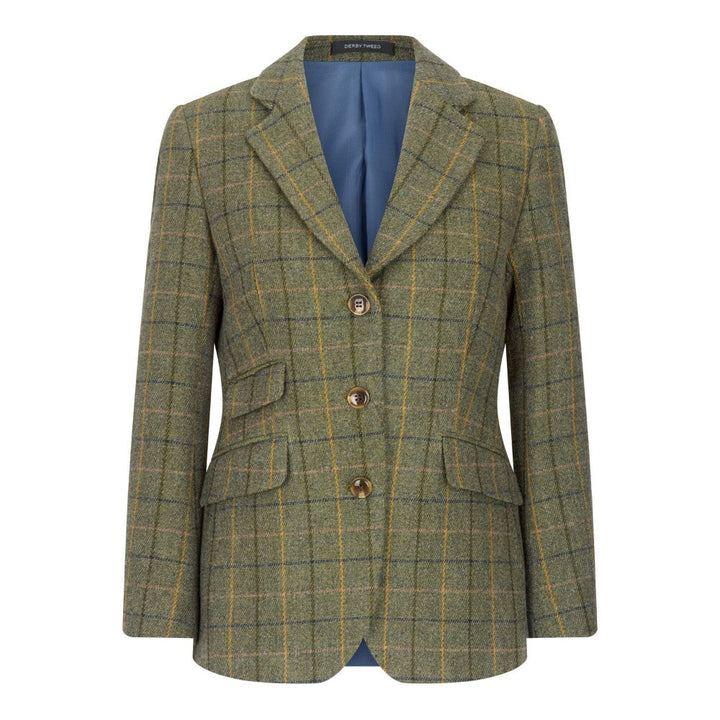 Mayland ladies hacking jacket, tweed, navy stripe