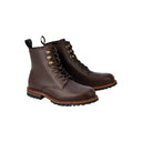 Laois mens laced ankle boot læder, GORE-TEX, Mahogany