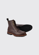 Laois mens laced ankle boot læder, GORE-TEX, Mahogany