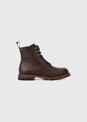 Laois mens laced ankle boot læder, GORE-TEX, Mahogany