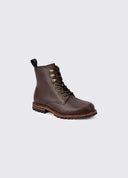 Laois mens laced ankle boot læder, GORE-TEX, Mahogany