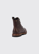Laois mens laced ankle boot læder, GORE-TEX, Mahogany