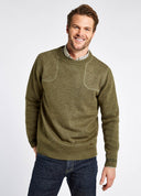 Clarinbridge Crew Neck Sweater, Dusky Green olivengrøn