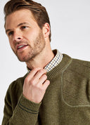Clarinbridge Crew Neck Sweater, Dusky Green olivengrøn