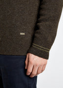 Clarinbridge Crew Neck Sweater - mahogany, grøn/brun