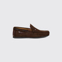 Fiji Mens Loafer, rusind, cigar brun