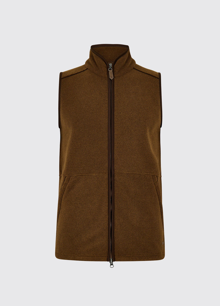 Lifford Fleece Gilet, Walnut