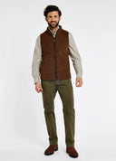 Lifford Fleece Gilet, Walnut