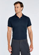 Menton Men's Technical Polo, navy blå