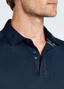 Menton Men's Technical Polo, navy blå