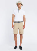 Menton Men's Technical Polo, hvid