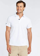 Menton Men's Technical Polo, hvid