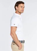 Menton Men's Technical Polo, hvid