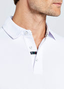 Menton Men's Technical Polo, hvid