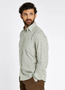Connell Tattersall Sage skjorte