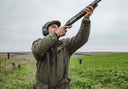 Ballinturbet Mens Tweed Shooting Coat GORE-TEX, Cedar