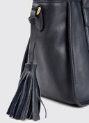 Ramelton Medium Handbag, læder, navy