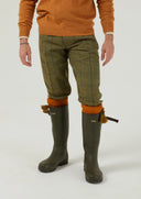 Rutland Mens Tweed Breeks knæbukser, dark moss