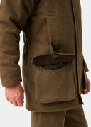 Rutland Waterproof Tweed Coat, birch