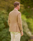 London blazer, ren silke, lys beige, farve 27
