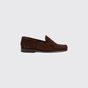 Stanford Men’s Suede Penny Loafer, ruskind, Cigar