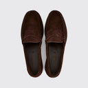 Stanford Men’s Suede Penny Loafer, ruskind, Cigar