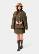 Surrey Ladies Tweed Cape, field maple