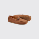 Tasmania Womens Slip-on Loafer mokkasin sejlersko, dame, ruskind, caramel