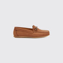 Tasmania Womens Slip-on Loafer mokkasin sejlersko, dame, ruskind, caramel