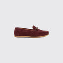 Tasmania Womens Slip-on Loafer mokkasin sejlersko, dame, ruskind, Ox Blood
