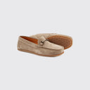 Tasmania Womens Slip-on Loafer mokkasin sejlersko, dame, ruskind, taupe