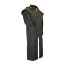 Stockman Long Cape oilskinsfrakke, unisex, mørk grøn