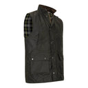 Winchester oilskinsvest, mørk grøn