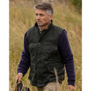 Winchester oilskinsvest, mørk grøn