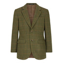 Windsor mens blazer, derby tweed, mørk grøn