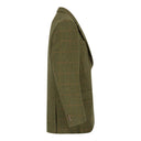 Windsor mens blazer, derby tweed, mørk grøn