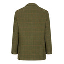 Windsor mens blazer, derby tweed, mørk grøn