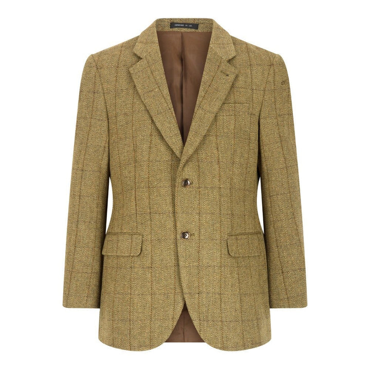 Windsor mens blazer, tweed, lys salvie