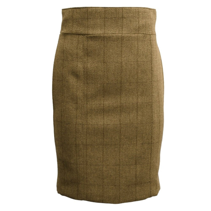 Winslow Ladies Derby Tweed Skirt, lys salvie