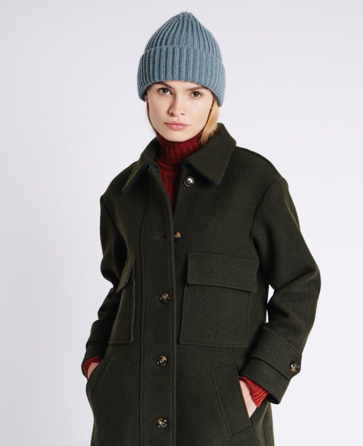 Stamford Wool Coat uldfrakke, khaki