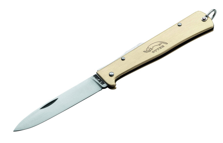 Otter Mercator foldekniv, messing - Godsejeren.dk
 - 1