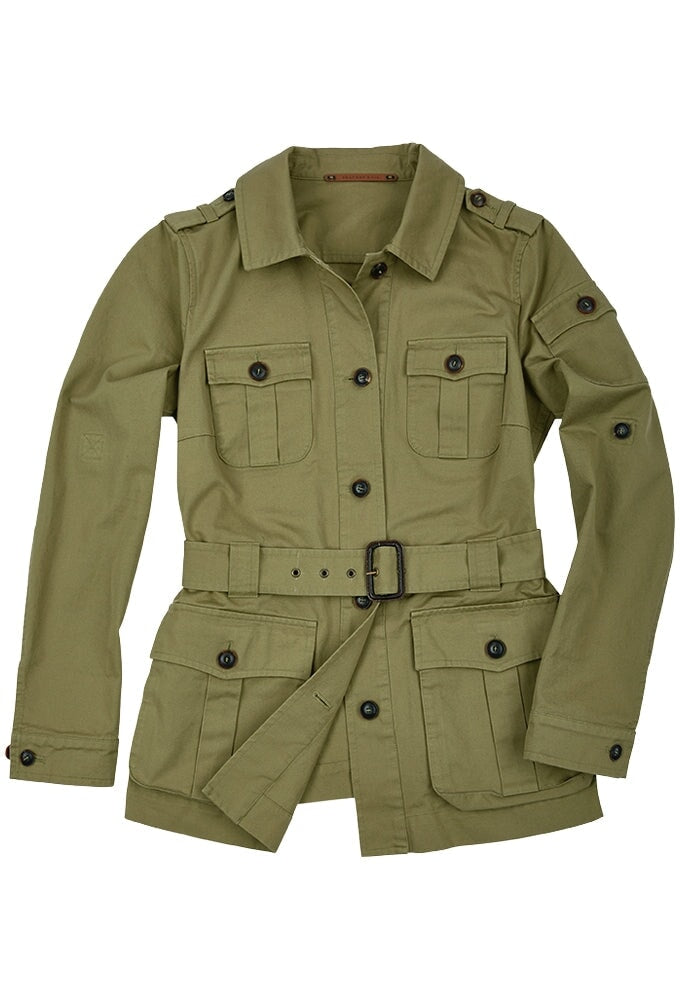 Franken & Cie Safari jakke, twill, dame