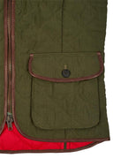 Franken & Cie Ladies skydevest, oilskin, oliven