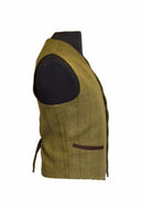 Alcott Formal Waistcoat, vest, derby tweed, lys salvie
